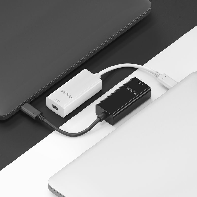 Adattatore-PureLink-da-USB-C-a-mini-DisplayPort---4K60---iSeries---bianco---010-m