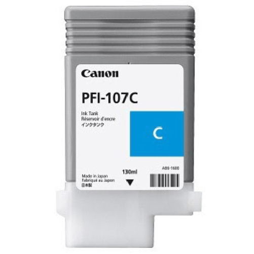 Canon-PFI-107C-cartuccia-d-inchiostro-1-pz-Originale-Ciano