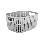 Cesta Biancheria Stine 3,5 Grigio-11140 Keeeper
