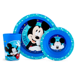 Confezione 3 Pezzi Bimbo Mickey Cosmo In Polipropilene