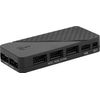 LOT-DE-3-VENTILATEURS-DE-BOITIER-AEROCOOL-MIRAGE-PRO-RGB-12CM--NOIR--AVEC-HUB-ET-TLCOMMANDE