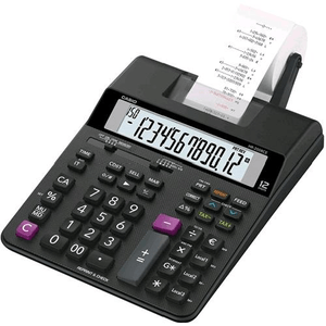 Casio HR-200RCE calcolatrice Desktop Calcolatrice con stampa Nero