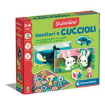 Clementoni Gioco educativo SAPIENTINO BABY MONTESSORI Genitori e Cuccioli