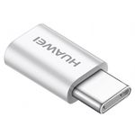 Huawei 4071259 adattatore per inversione del genere dei cavi MicroUSB USB 3.1 Type-C Bianco