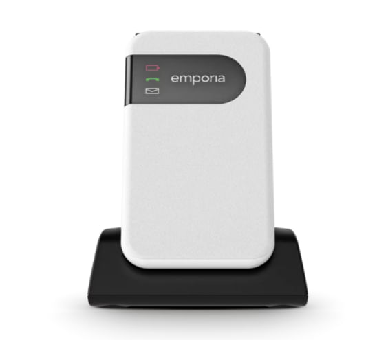 Emporia-SIMPLICITYglam.4G-711-cm--2.8---106-g-Nero-Bianco-Telefono-per-anziani