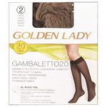 Golden Lady Gambaletto Velato 20 Den Nero 2 Paia