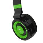 Techmade-TM-046-GR-cuffia-e-auricolare-Con-cavo-e-senza-cavo-A-Padiglione-MUSICA-Micro-USB-Bluetooth-Nero-Verde