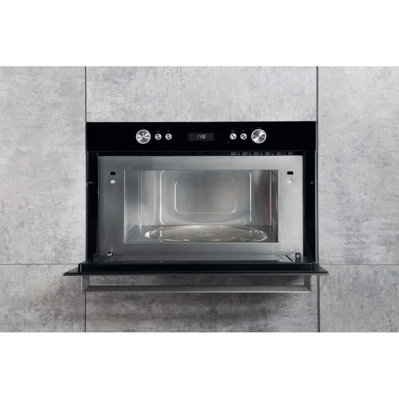 Hotpoint-MD-764-IX-HA-Da-incasso-Microonde-con-grill-31-L-1000-W-Acciaio-inossidabile