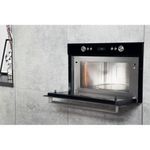 Hotpoint-MD-764-IX-HA-Da-incasso-Microonde-con-grill-31-L-1000-W-Acciaio-inossidabile