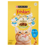 Friskies Gatto Scatola 400 Grammi Salmone/Verdure