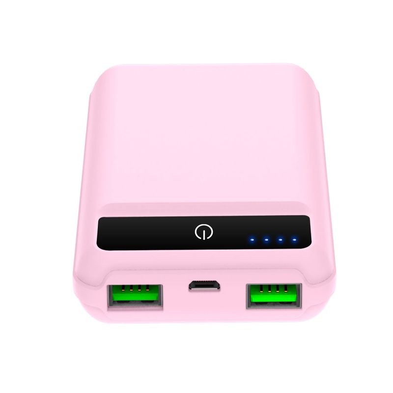Celly-PBPOCKET5000PK-batteria-portatile-Polimeri-di-litio--LiPo--5000-mAh-Rosa