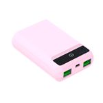 Celly-PBPOCKET5000PK-batteria-portatile-Polimeri-di-litio--LiPo--5000-mAh-Rosa