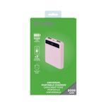 Celly-PBPOCKET5000PK-batteria-portatile-Polimeri-di-litio--LiPo--5000-mAh-Rosa