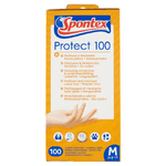 Guanti 100 Pezzi Vinile Protect M Spontex