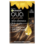 Olia Colorante Highlights Schiarente Capelli Castani No Ammoni Made In Italy