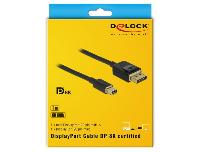 Anschlsse-1-x-mini-DisplayPort-20-Pin-Stecker--1-x-DisplayPort-20-Pin-Stecker--DisplayPort-1.4-Spezifikation--Abwrtskomp