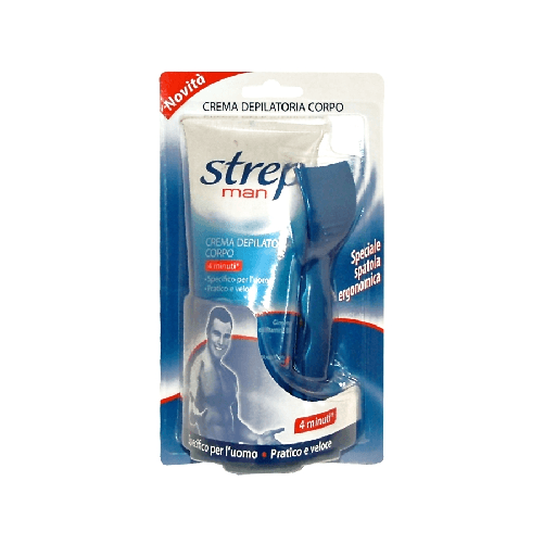 Strep Uomo Crema Depilatoria Corpo 200 Ml.