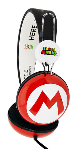 4Side OTL Technologies Super Mario SM0654 cuffia e auricolare Cuffie Cablato A Padiglione MUSICA Multicolore