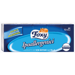 Foxy Fazzoletti 10 Pezzi Classici Ipoallergenici