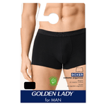 Intimo Boxer Uomo Nero Tg.5-L O111In Made In Italy