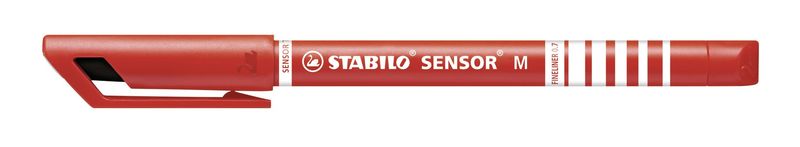 STABILO-Sensor-medium-penna-tecnica-Medio-Rosso-1-pz