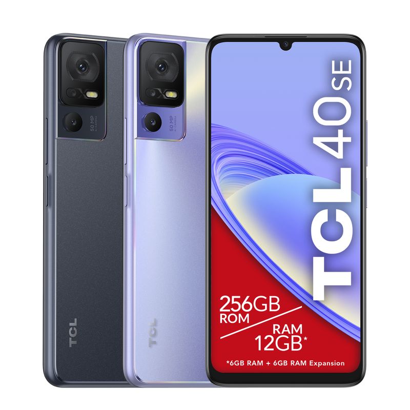 TCL-40-SE-171-cm--6.75---Doppia-SIM-Android-13-4G-USB-tipo-C-6-GB-256-GB-5010-mAh-Viola