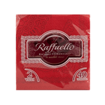 Confezione 40 Tovaglioli Rosso Marca Foscart Modello Raffaello 38x38