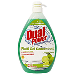 Dual Power Piatti 1000 Ml. Dispenser Concentrato Limone Verde