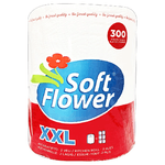 Soft Flower 1 Asciugone Mega Xxl 300 Bianco