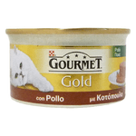 Alimento Gatto Gourmet Gold Lattine Pate' 85 Grammipollo