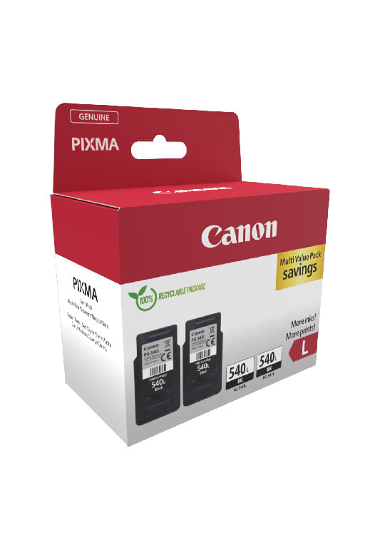 Canon-PG-540L-cartuccia-d-inchiostro-2-pz-Originale-High--L--Yield-Nero