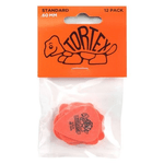 Dunlop Confezione Blister da 12 Plettri Tortex Arancio