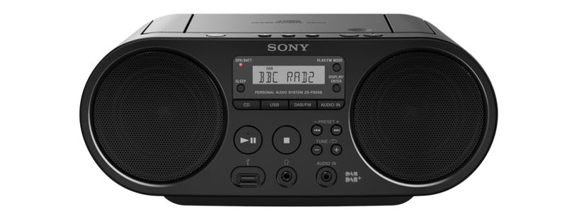 Sony-ZS-PS55B-BOOMBOX-RADIO-DAB-CD-USB