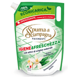 Spuma Di Sciampagna Pavimenti Sacco 1350 Ml. Igiene &Freschez Made In Italy