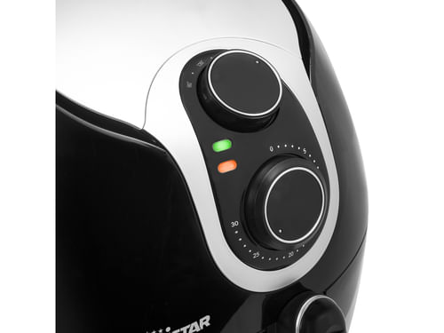 Tristar-Friggitrice-Elettrica-Ad-Aria-Xxl-Lt-5-Plastica-Nero-E-Argento