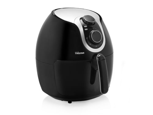 Tristar-Friggitrice-Elettrica-Ad-Aria-Xxl-Lt-5-Plastica-Nero-E-Argento