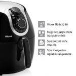 Tristar-Friggitrice-Elettrica-Ad-Aria-Xxl-Lt-5-Plastica-Nero-E-Argento