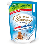 Spuma Di Sciampagna Pavimenti Sacco 1350 Ml. Igiene &Pulito Made In Italy