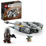 LEGO-Star-Wars-75363-Starfighter-N-1-del-Mandaloriano-Microfighter-Gioco-da-Costruire-con-Grogu-Baby-Yoda-Regali-Bambini-6-