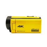 Aquapix-WDV5630-Videocamera-palmare-13-MP-4K-Ultra-HD-Giallo