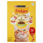 Friskies Gatto Scatola 400 Grammi Manzo/Pollo/Verdure