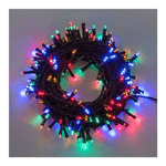 Catena lineare di luci natale LED 320 multicolore, marca Lotti