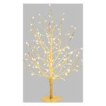 Lotti Albero Natale TIGLIO Con 108 Microled Champagne