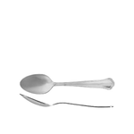 Set 3 Cucchiaini Da Caffe' In Acciaio Inox Contour Urfe, Argento