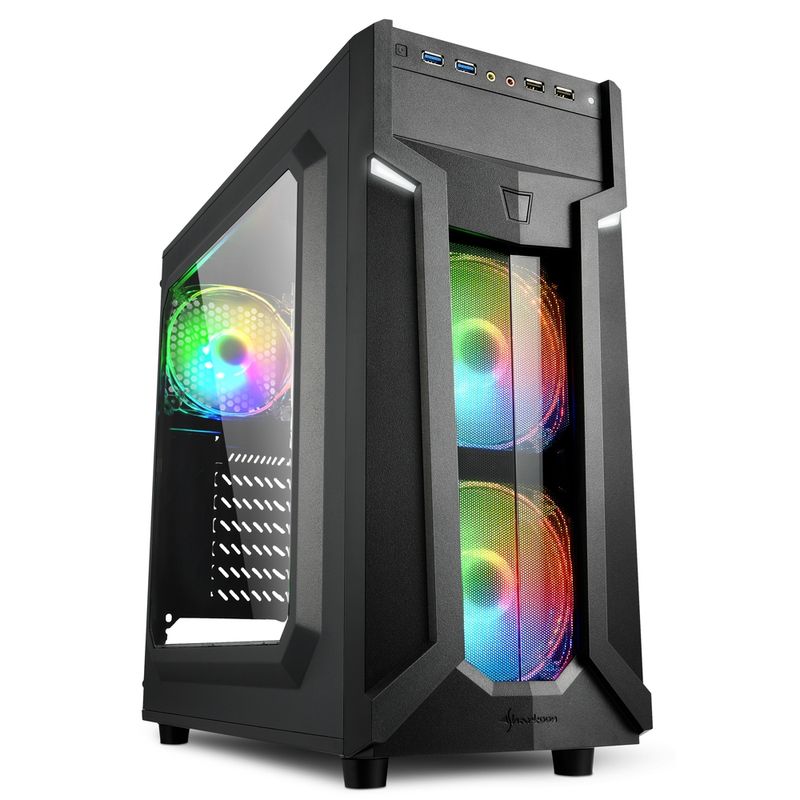 Sharkoon-VG6-W-RGB-Midi-Tower-Nero