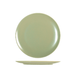 Piatto H&H Denver Cm26 Verde Piano In Stoneware