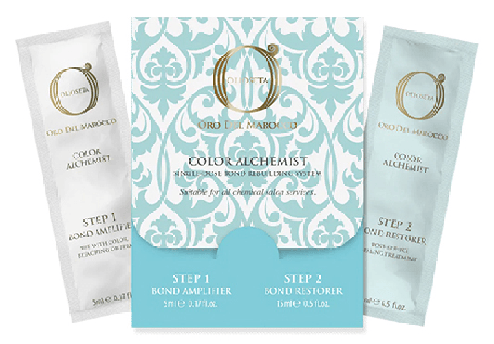 Olioseta Capelli Protettivo Kit Color Alchemist Oro De Made In Italy
