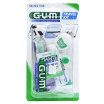 Gum Set Viaggio Spazzolino Dentifricio Filo Inter. Scovolino