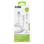 SBS-Cavo-dati-in-silicone-1-m---Connettori-USB-a-USB-C