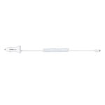 StarTech.com-Caricatore-da-auto-USB-con-cavo-Lightening-a-spirale-integrato-1m--Adattatore-accendisigari-a-2-porte-USB-per-Cellulari-Tablet-iPhone--Carica-Batterie-per-auto-12W---Bianco--USBLT2PCARW2-